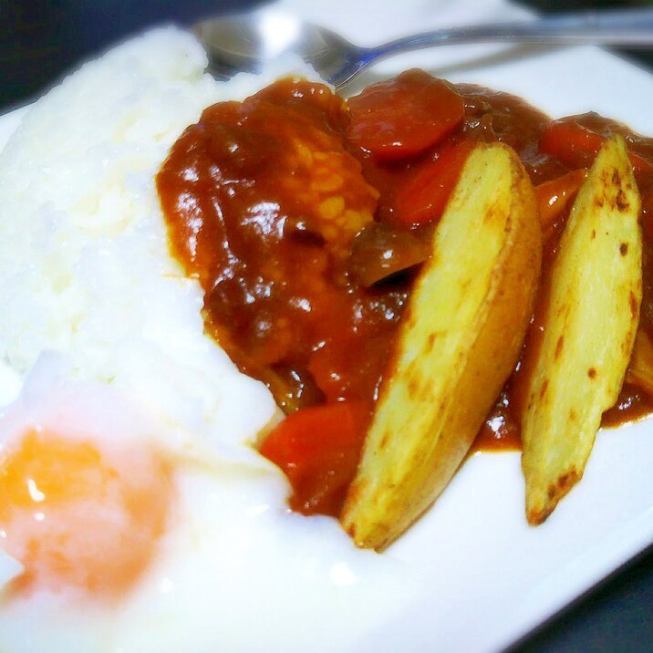 炊飯器で手間抜き☆ぼっかけカレー